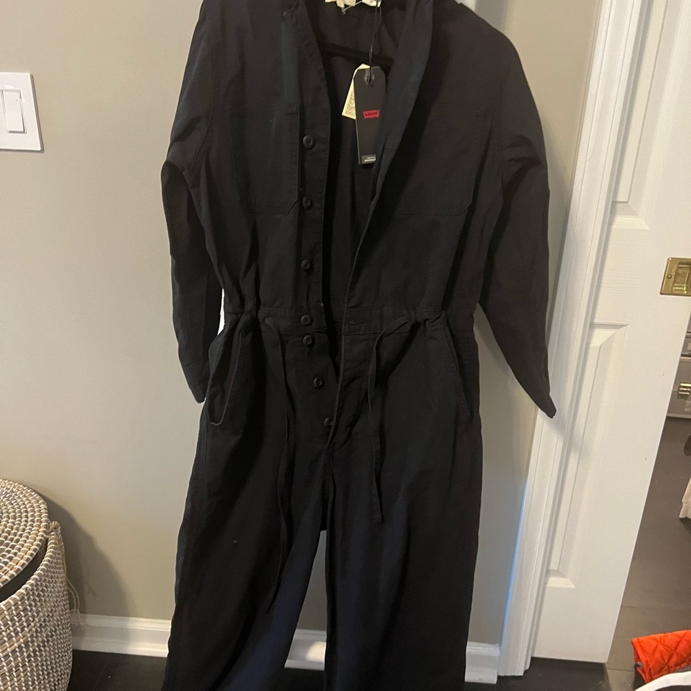 Levi's Black Jumpsuit